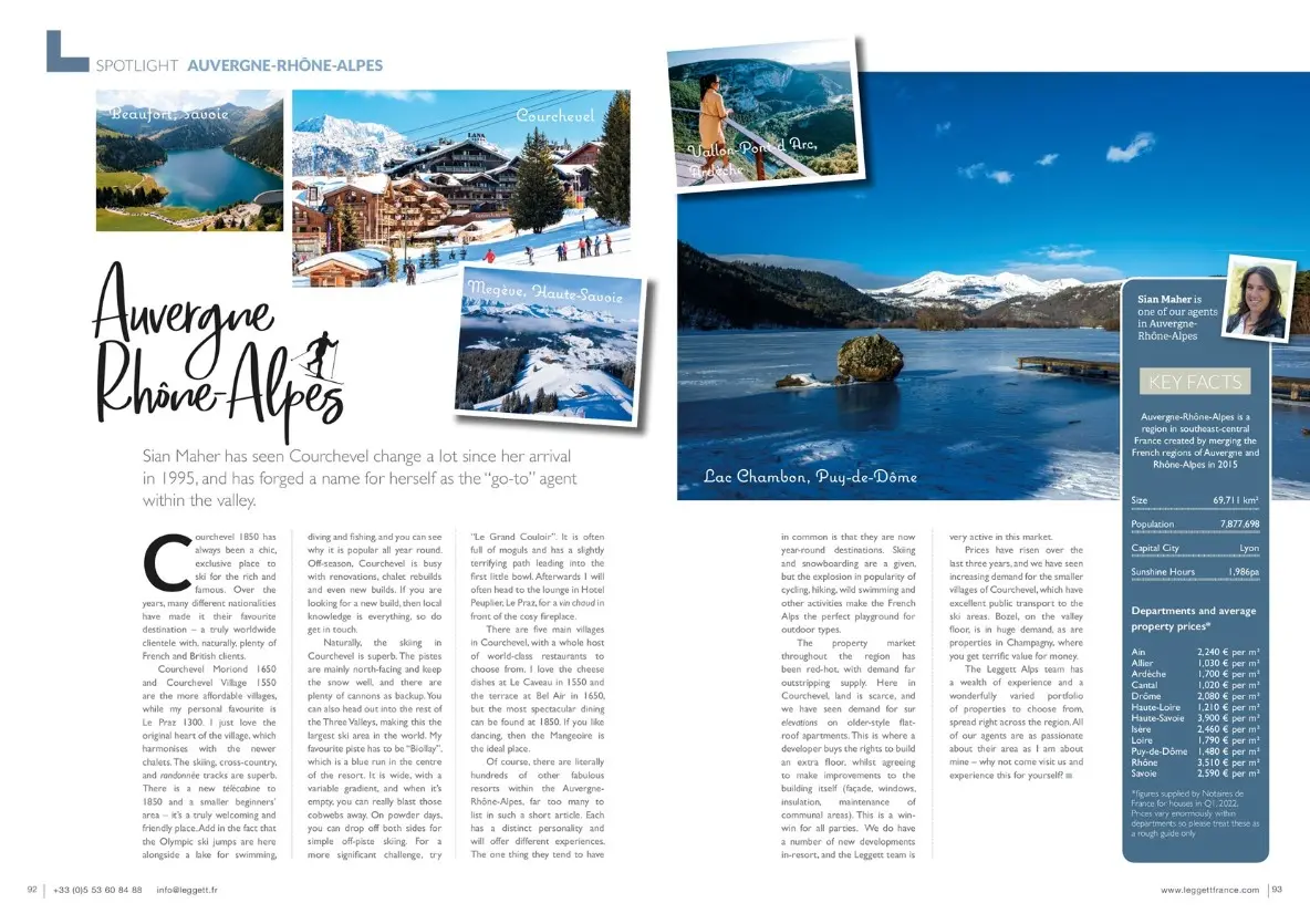 the Auvergne-Rhône-Alpes magazine